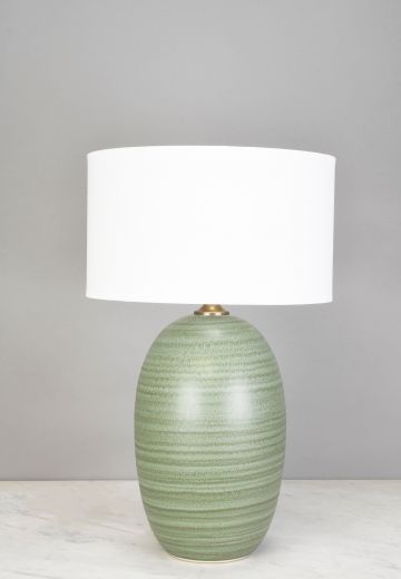 Green Ceramic Table Lamp