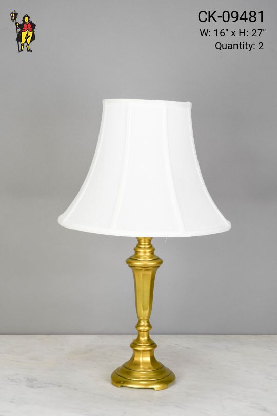 Traditional Brass Table Lamp