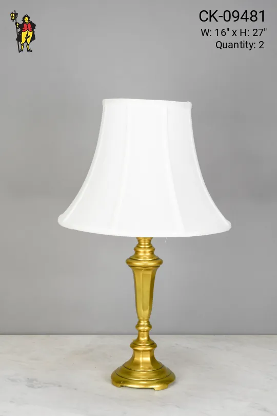 Traditional Brass Table Lamp