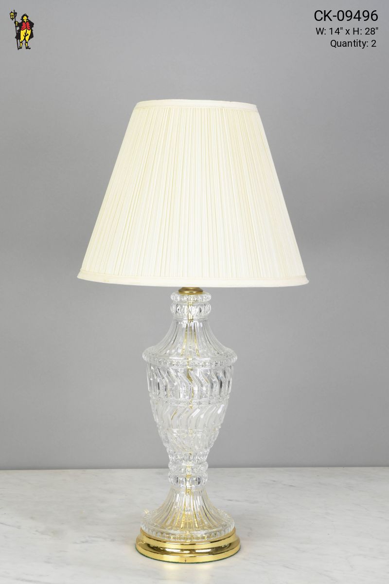 Traditional crystal table lamps outlet