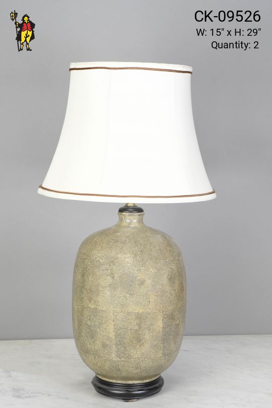 Oversize Ceramic Table Lamp