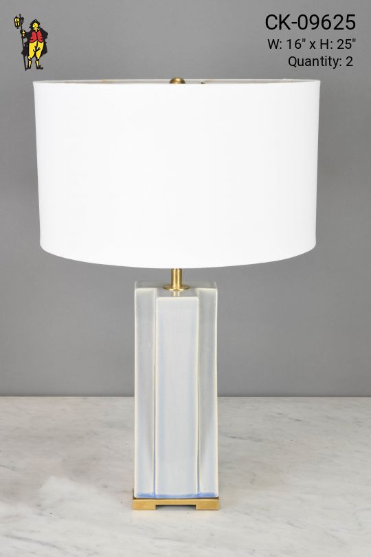 Blue Modern Ceramic Table Lamp