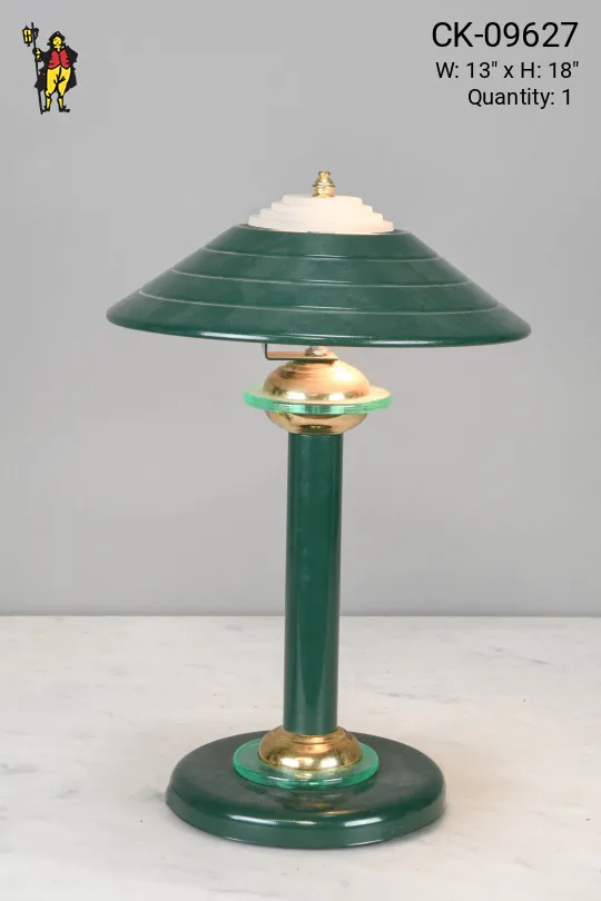 Green Post Modern Table Lamp