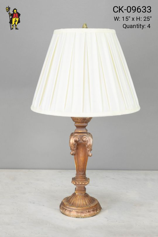 Rust Ceramic Table Lamp