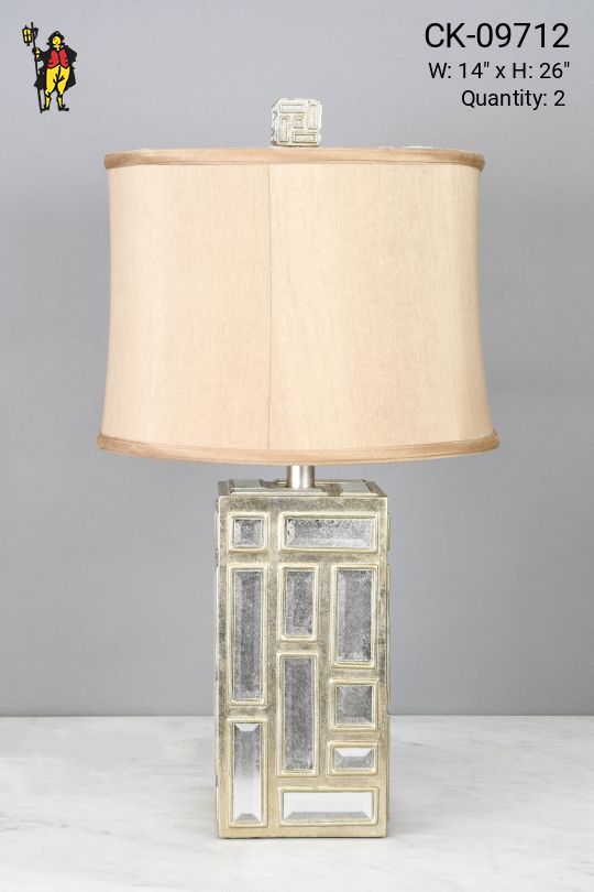 Gray Modern Ceramic Table Lamp