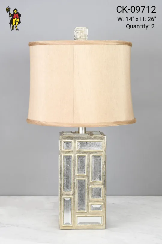 Gray Modern Ceramic Table Lamp