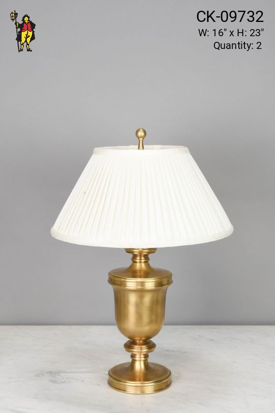 Classical Brass Urn Form Table Lamp