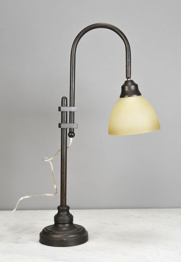 Adjustable Wooden Table Lamp