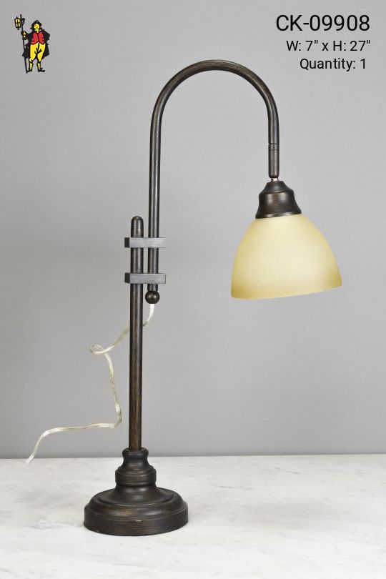 Adjustable Wooden Table Lamp