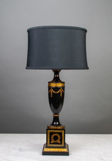 Black Formal Table Lamp