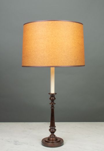 Tall Single Candle Table Lamp