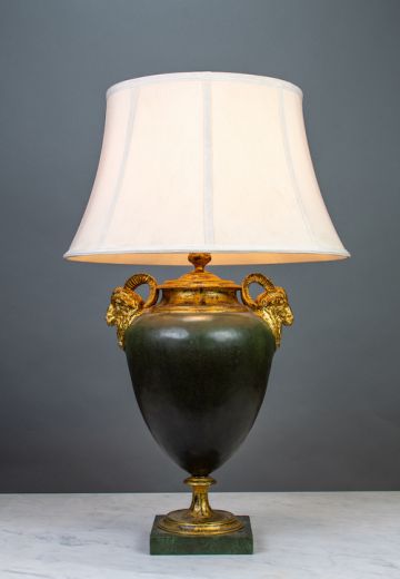 Large Urn Style Table Lamp