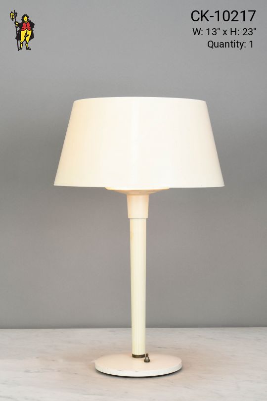 Plastic Vintage Table Lamp