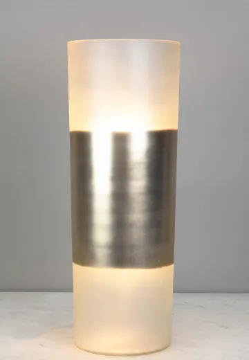 Oversize Glass Table Lamp