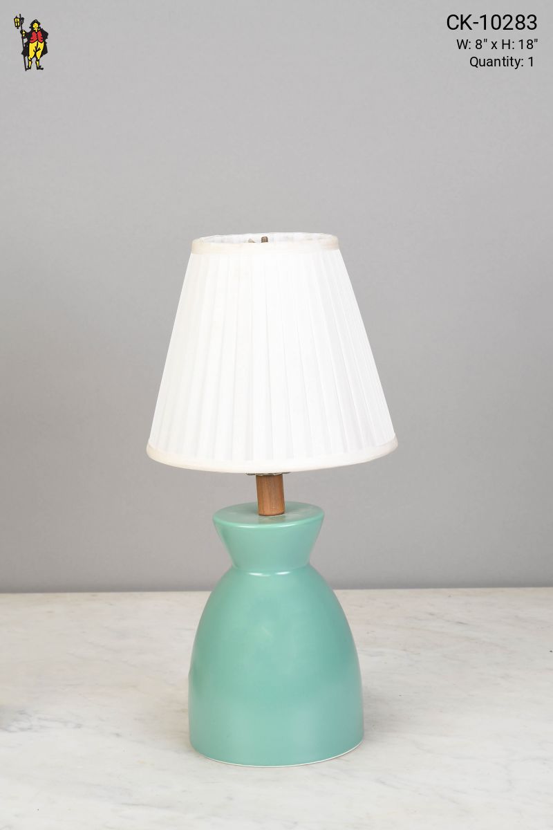 Small Aqua Table Lamp | Table Lamps | Collection | City