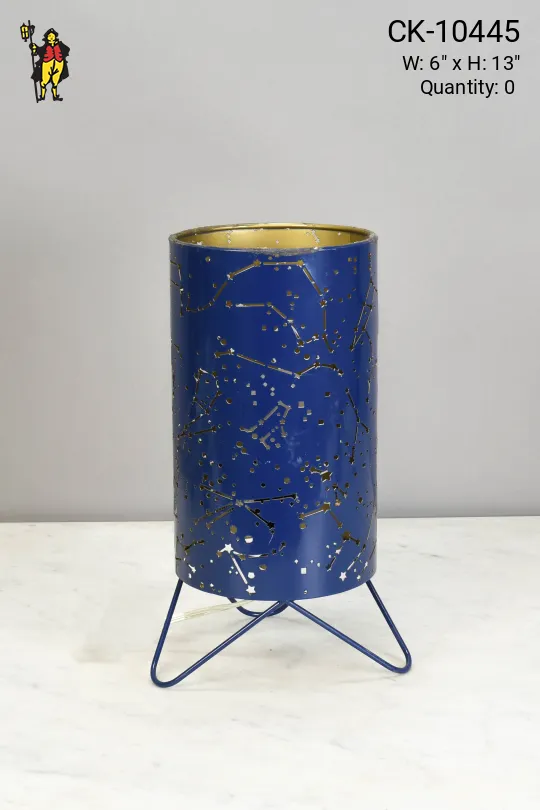 Blue Constellation Table Lamp