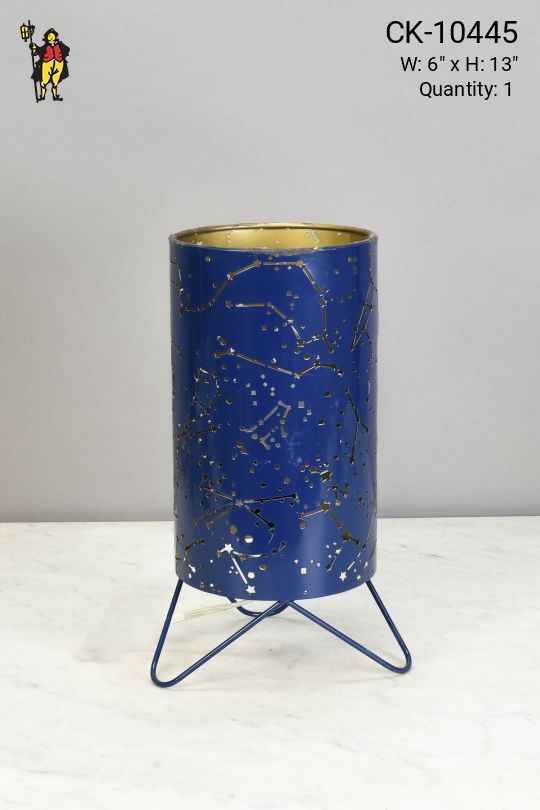 Blue Constellation Table Lamp