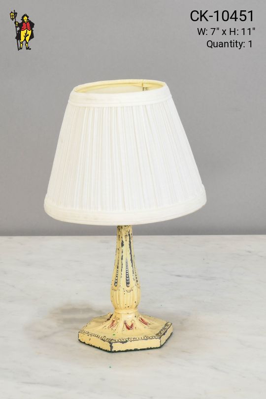 Small Offwhite Deco Table Lamp