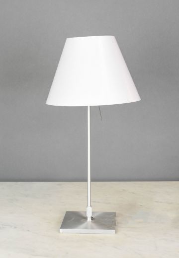 Modern Silver Table Lamp