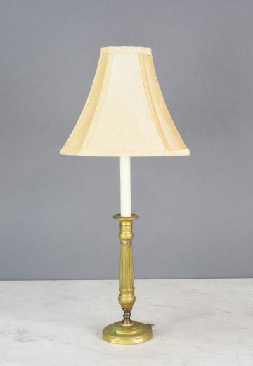 Single Candle Table Lamp