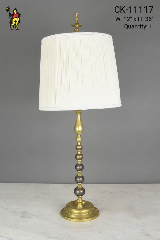 Traditional Brass Table Lamp