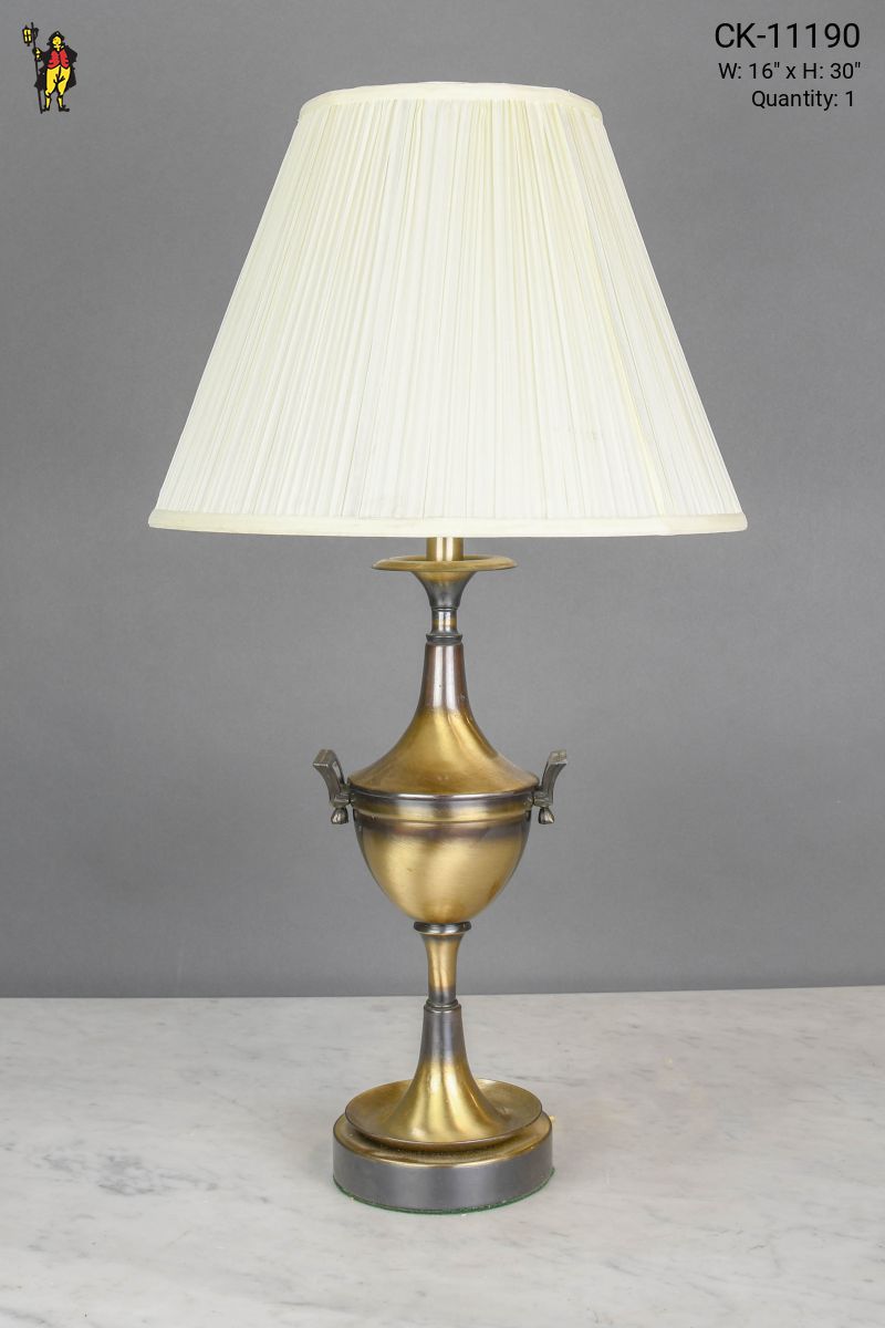 Antique Brass Urn Style Table Lamp, Table Lamps