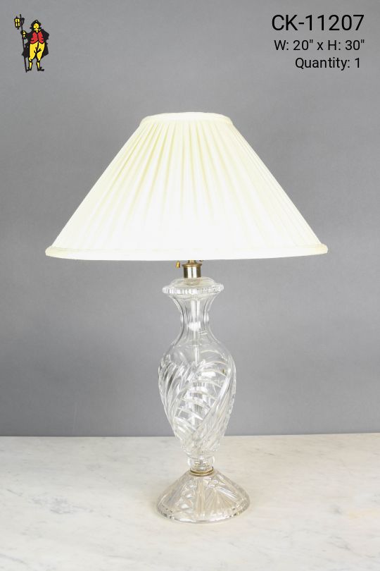 Crystal Traditional Table Lamp