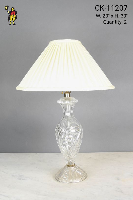 Crystal Traditional Table Lamp