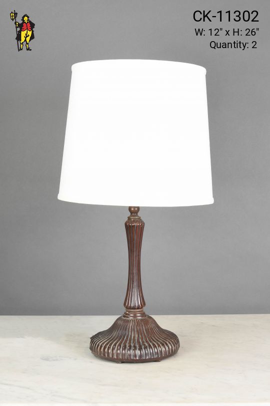 Mid Century Modern Bronze Table Lamp