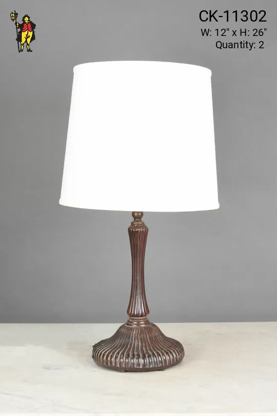 Mid Century Modern Bronze Table Lamp