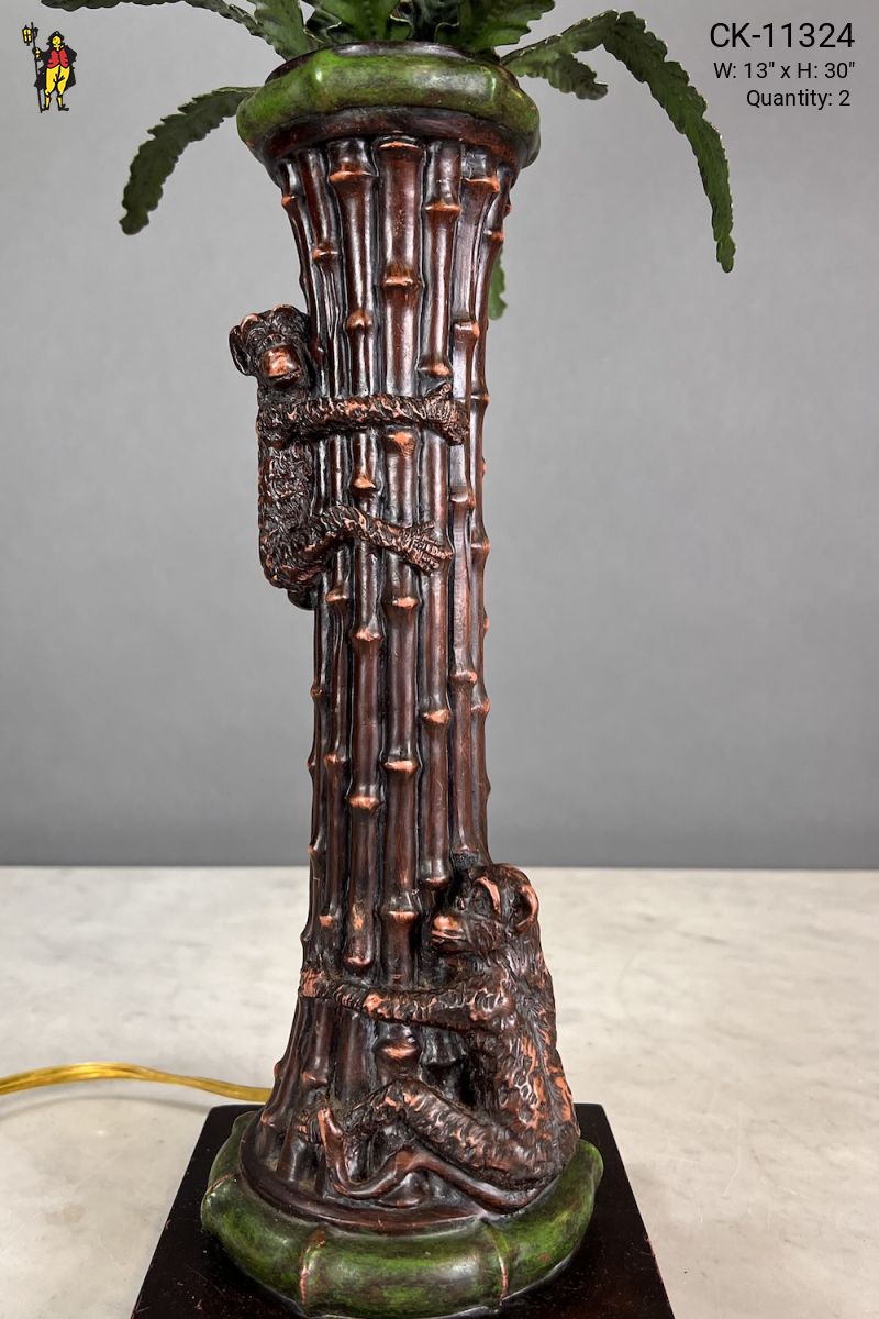 Palm Tree & Monkey Table Lamp | Table Lamps | Collection | City ...