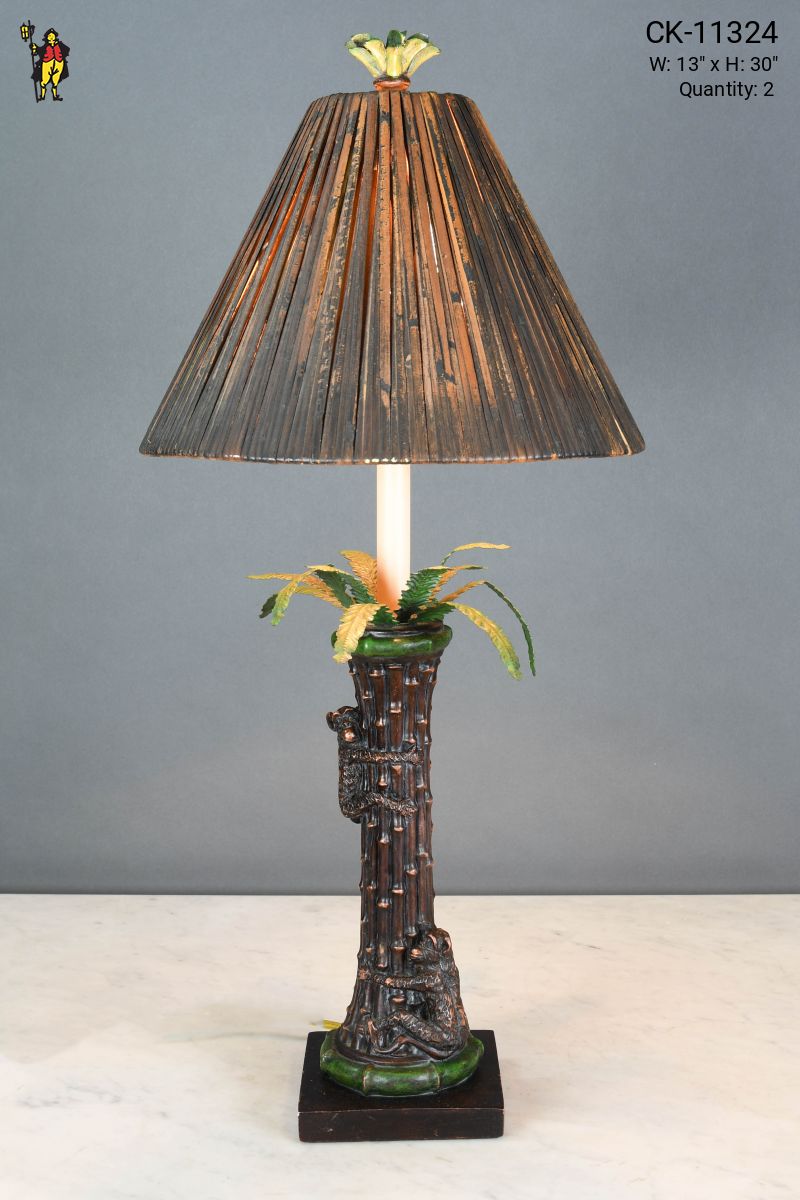 Palm tree bedside lamps online