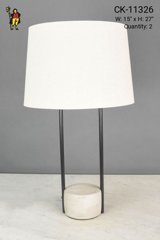Modern Marble Based Table Lamp