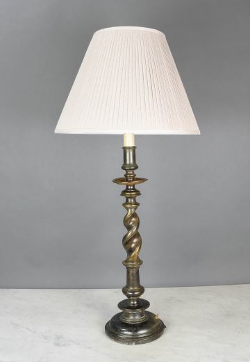 Distressed Bronze Table Lamp