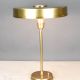 Modern Brass Shaded Table Lamp #0