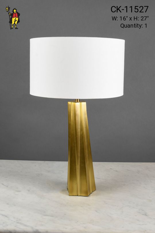 Modern Brass Table Lamp