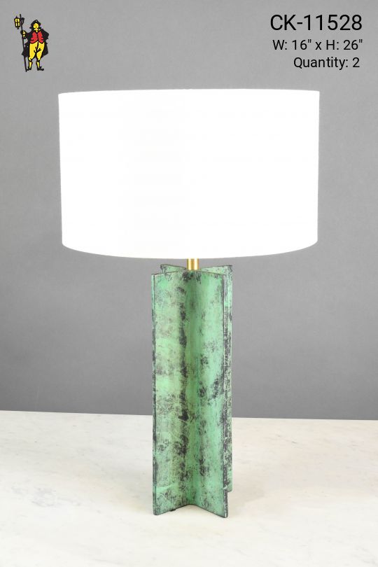 Modern Green Table Lamp