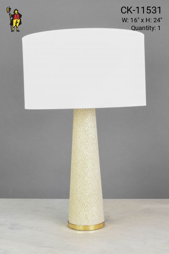 Modern Ivory Table Lamp
