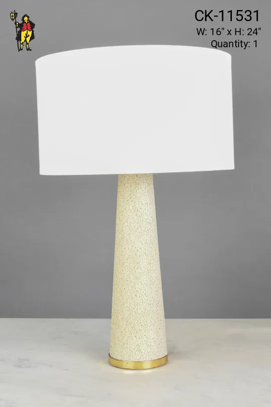 Modern Ivory Table Lamp