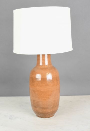 Earth Toned Ceramic Table Lamp