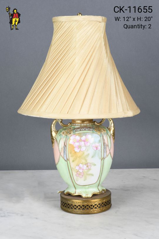 Urn Style Ceramic Table Lamp