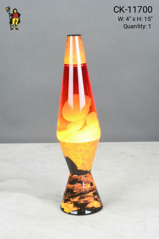 Orange Lava Lamp