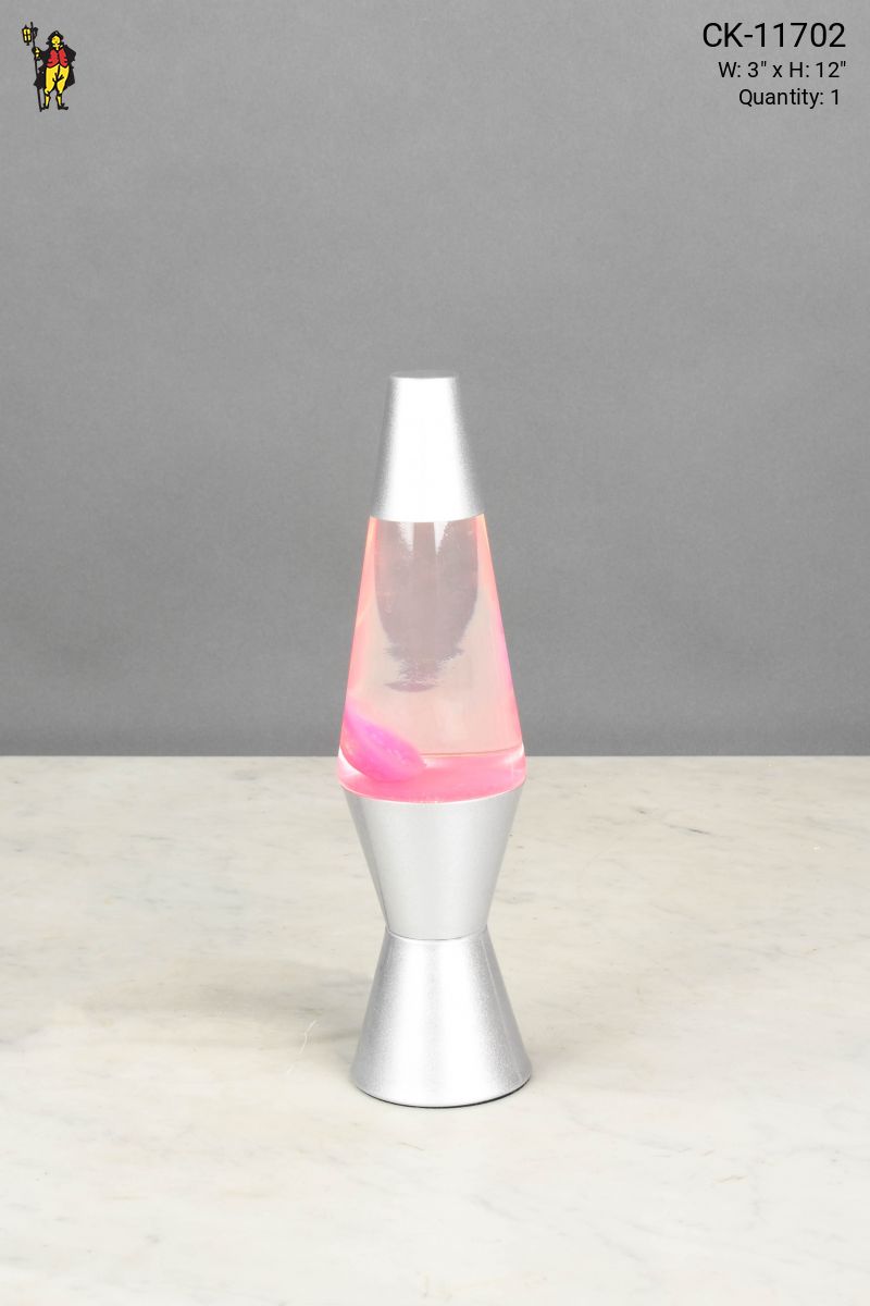 Light pink lava lamp top