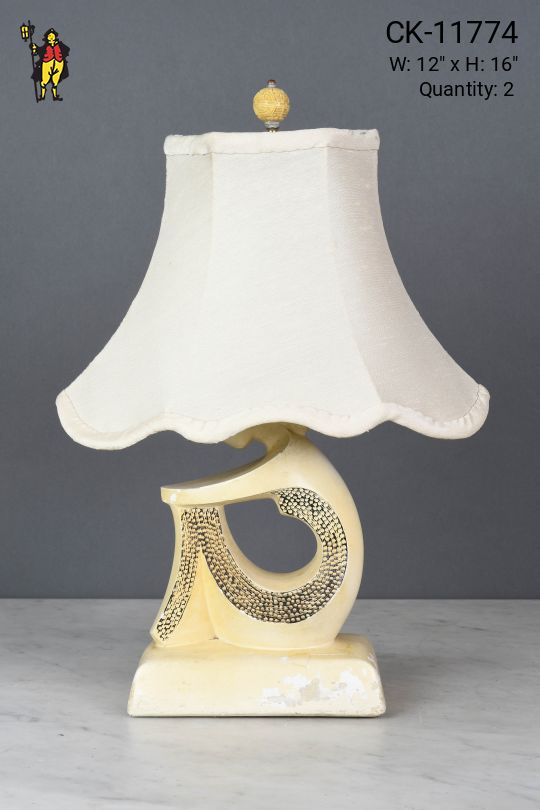 Small Ceramic Figure Table Lamp