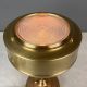 Brass Metal Shaded Small Table Lamp #0