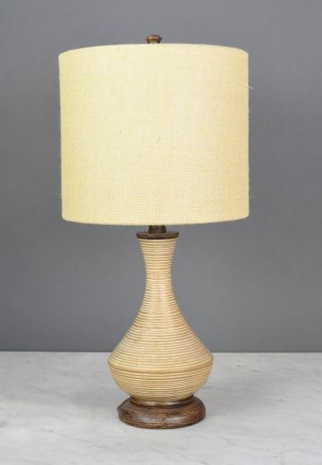 Beige Ceramic Table Lamp