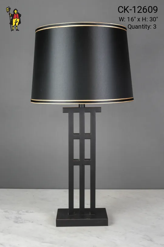 Black Table Lamp