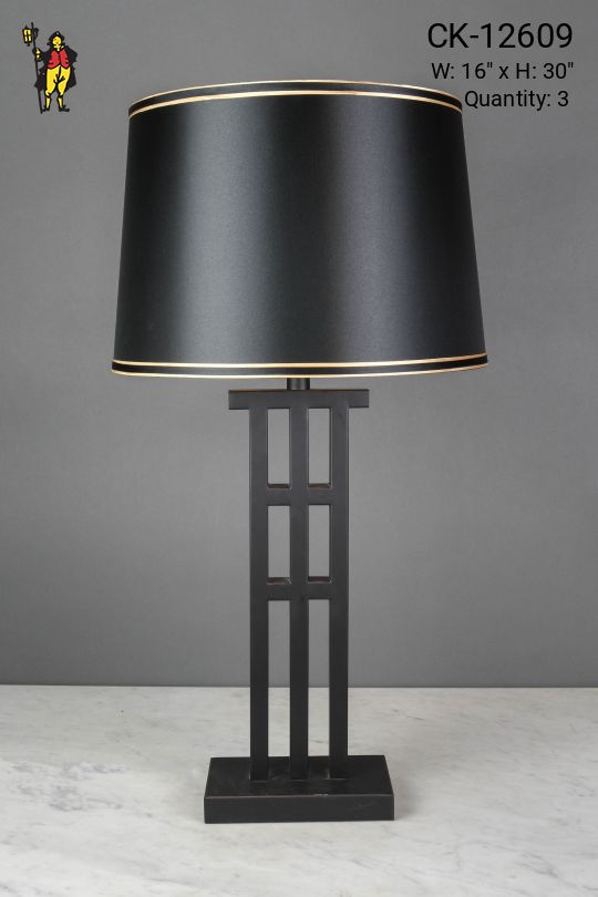 Black Table Lamp