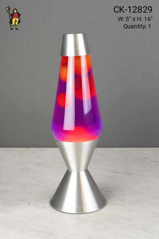 Nickel Lava Lamp