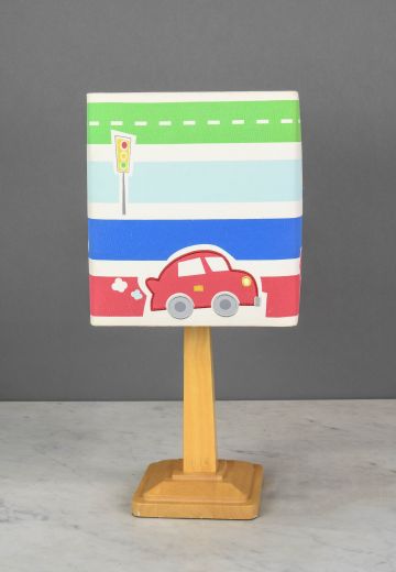 Kid's Wooden Table Lamp